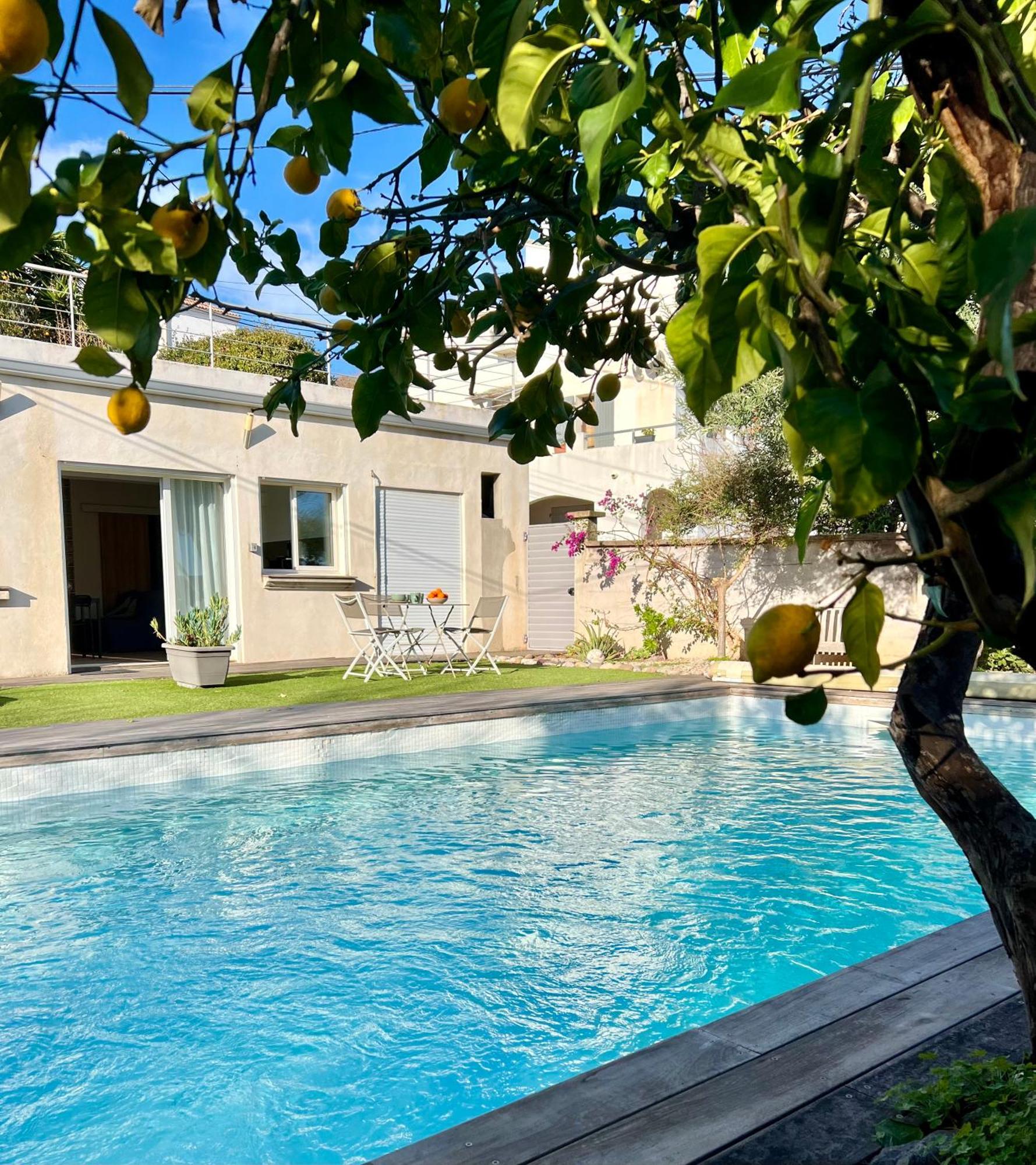 Appartement L'Arancetu Vue Mer Avec Piscine Biguglia  Exterior foto